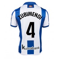 Real Sociedad Martin Zubimendi #4 Hjemmebanetrøje 2024-25 Kortærmet